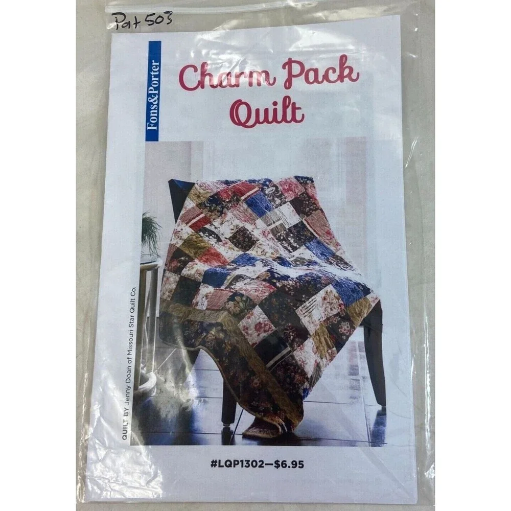 #7461 Fons and Porter Charm Pack Quilt Pattern